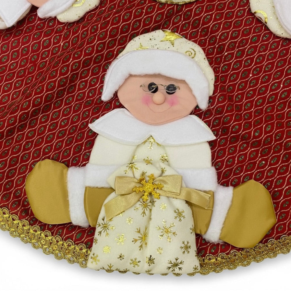 Pie de Árbol Navideño