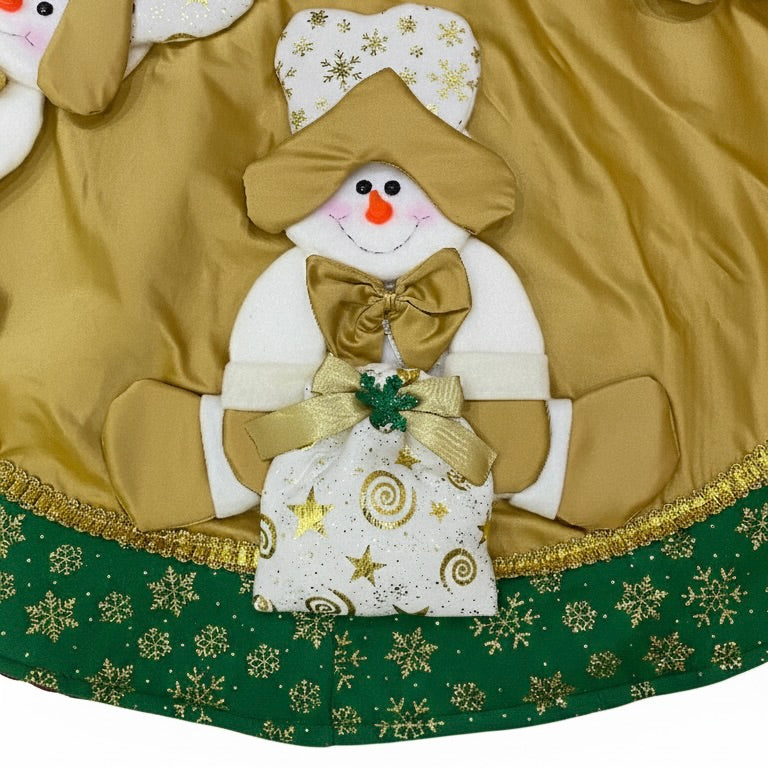 Pie de Árbol Navideño