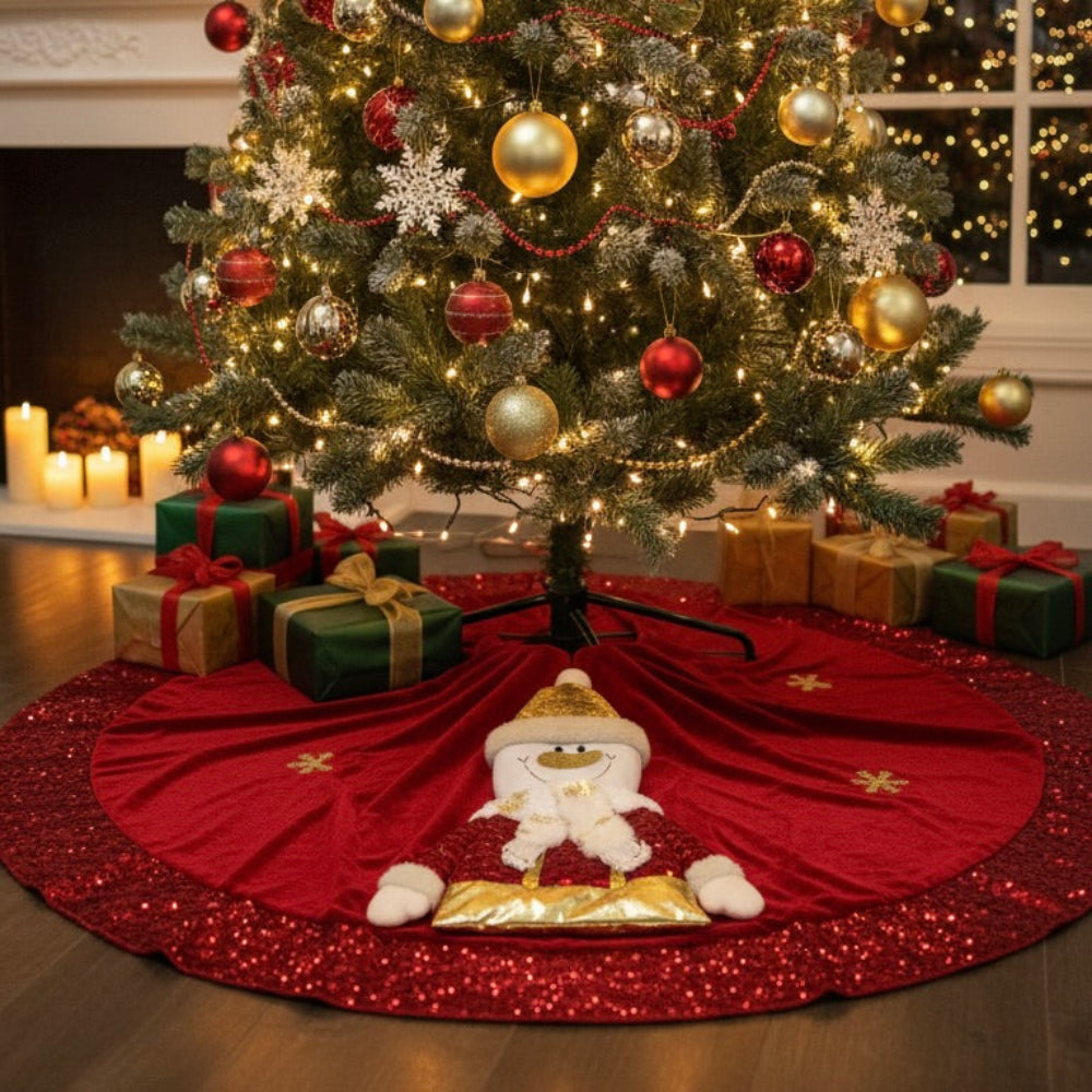 Pie de Árbol Navideño