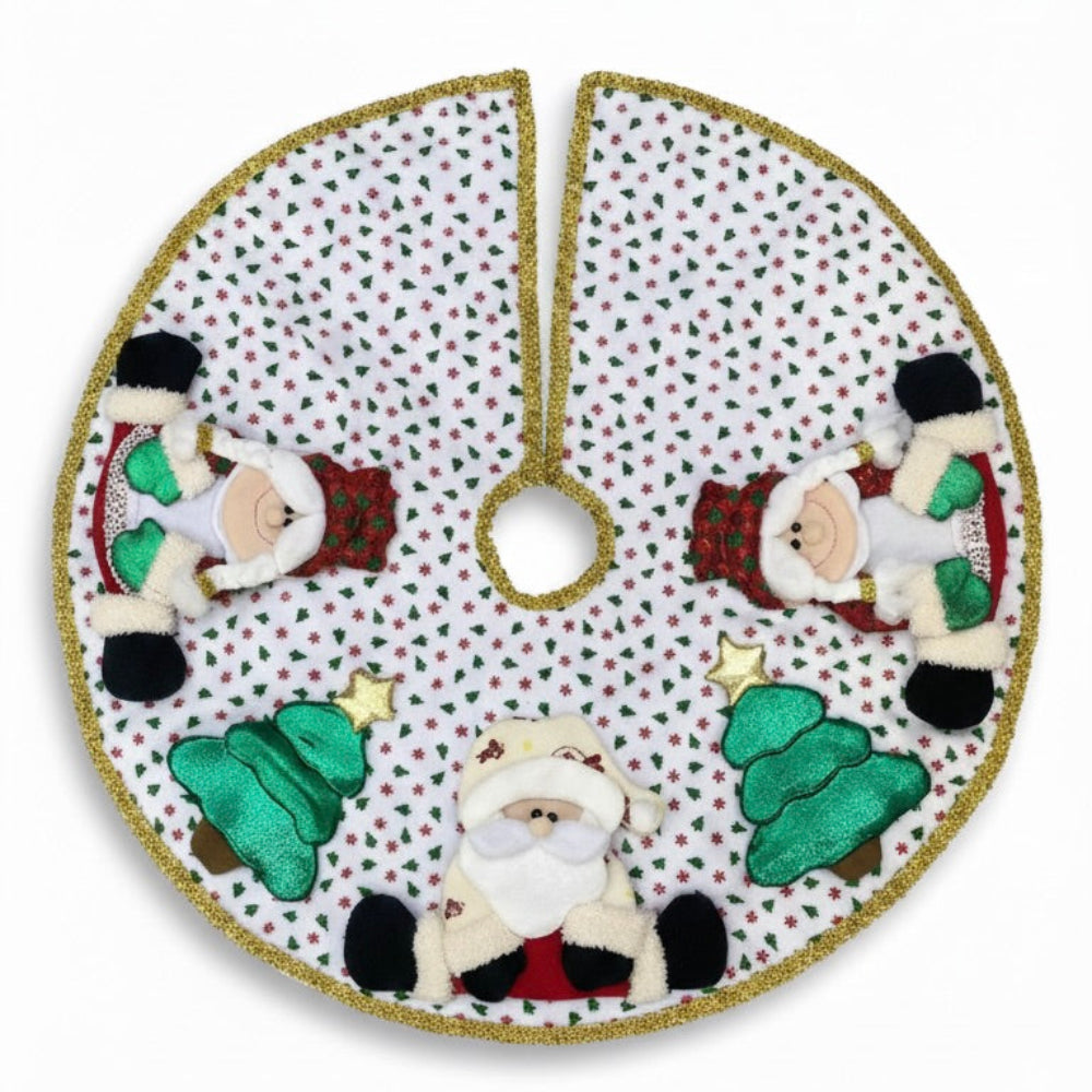 Pie de Árbol Navideño