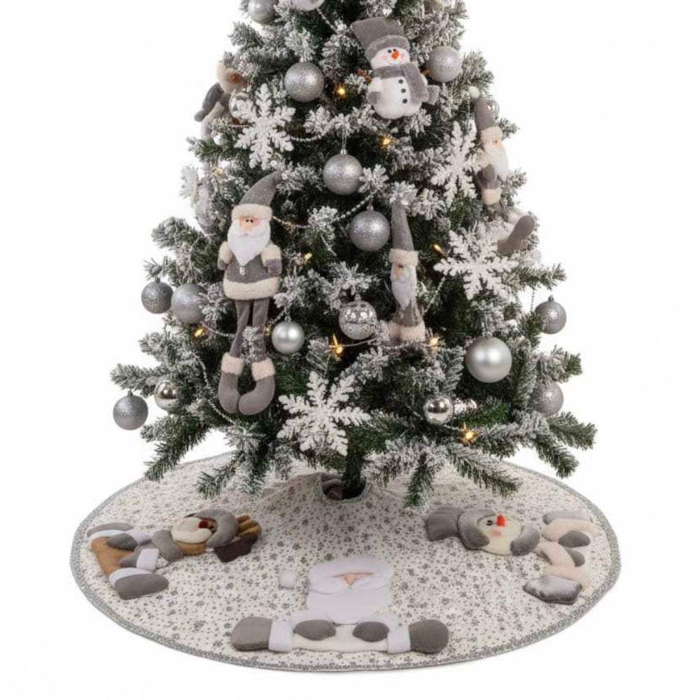 Pie de Árbol Navideño