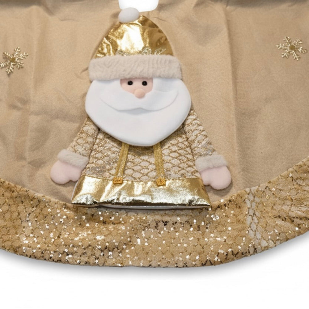 Pie de Árbol Navideño