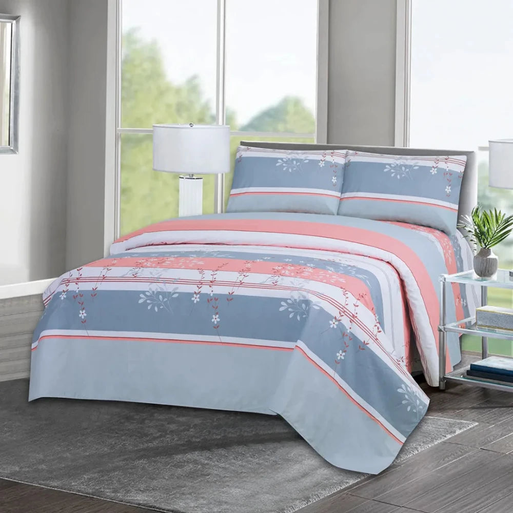 Sábana Majestic Imperial Diamante – Gris Flores