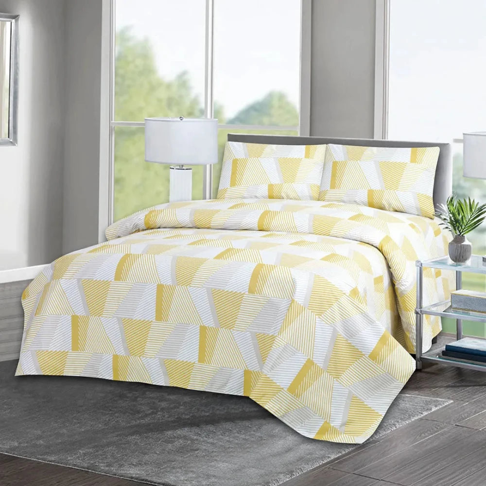 Sábana Majestic Imperial Diamante – Textura Amarilla