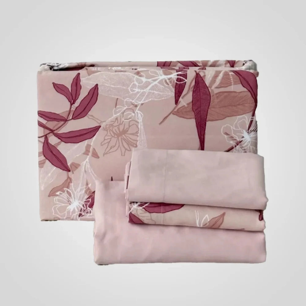 Sábana Majestic Imperial Diamante – Palo de Rosa Flores