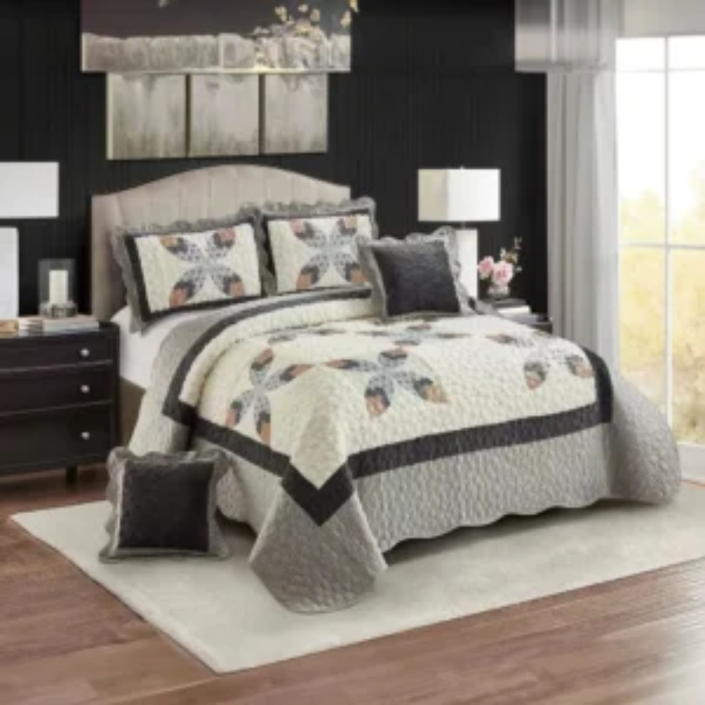 Sobrecama Gamuza Estampado - Royale San Marty