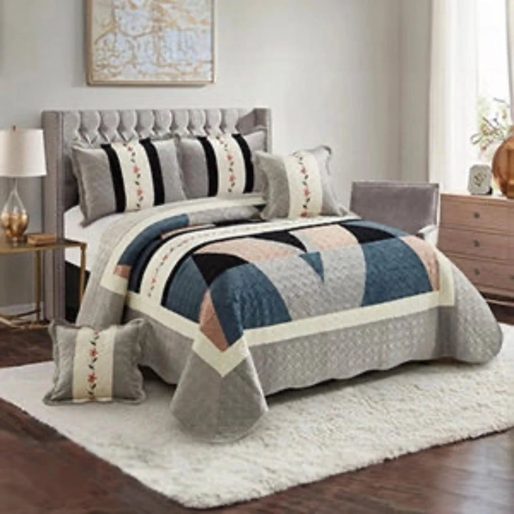 Sobrecama Gamuza Estampado - Royale San Marty