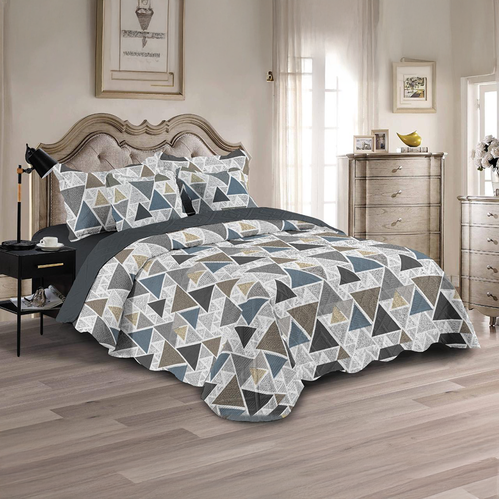 Sobrecama Majestic Imperial Doble Faz – Triángulos