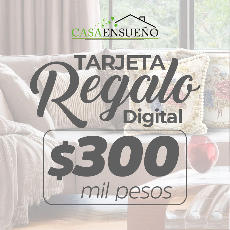 Tarjeta de regalo CasaEnsueño