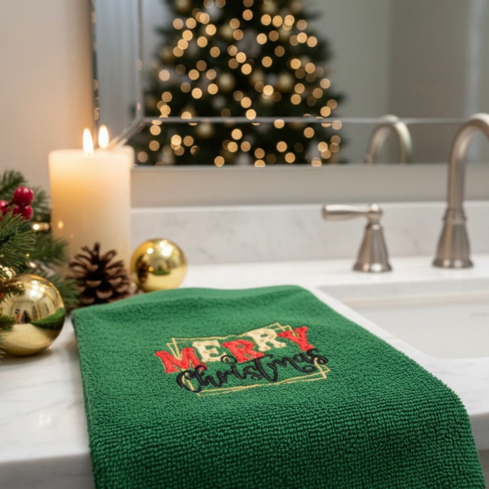 Toalla de Manos Navideña