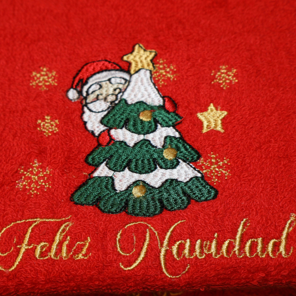 Toalla de Manos Navideña
