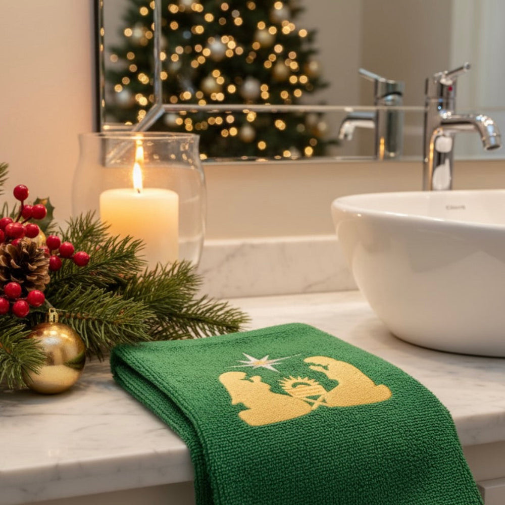Toalla de Manos Navideña