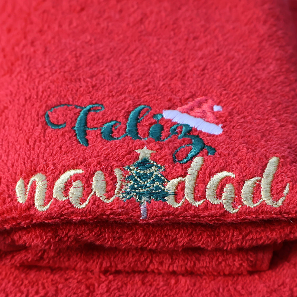 Toalla de Manos Navideña