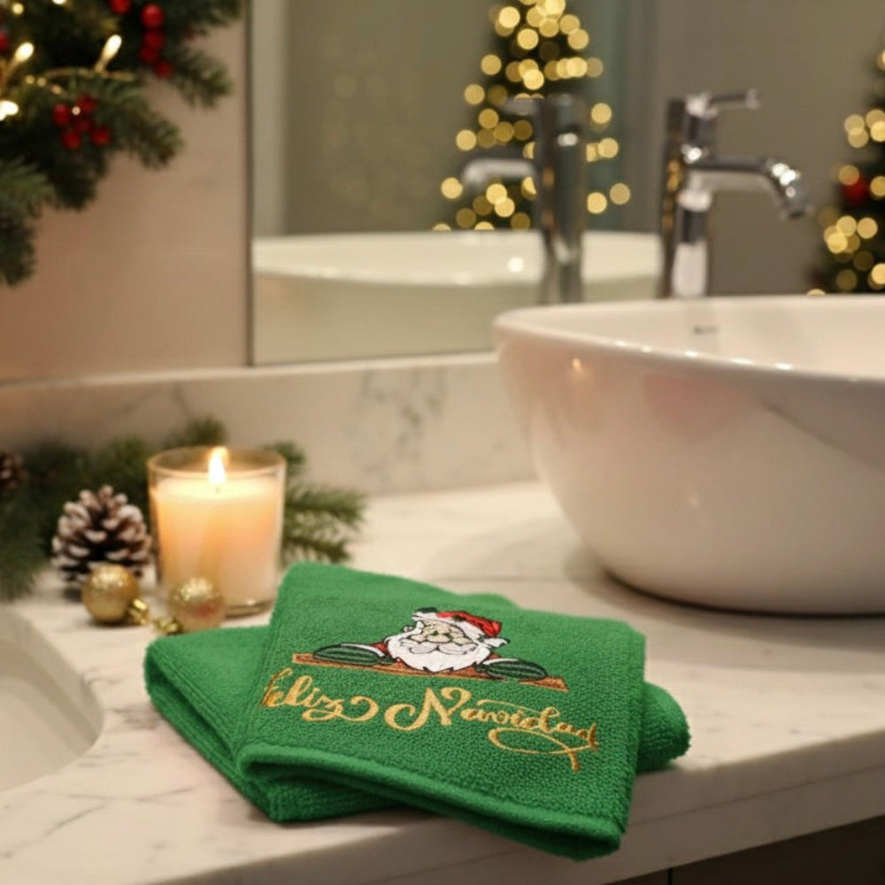 Toalla de Manos Navideña
