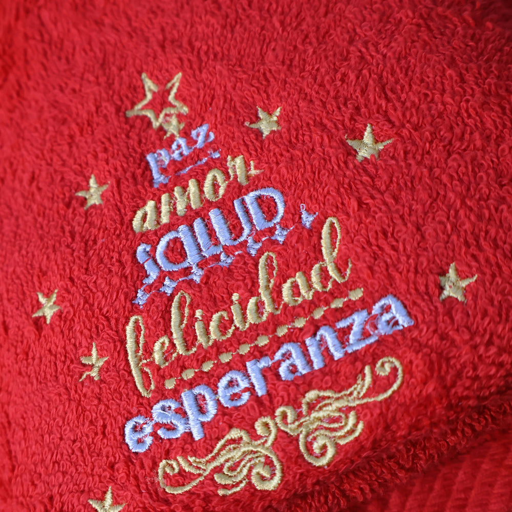 Toalla de Manos Navideña