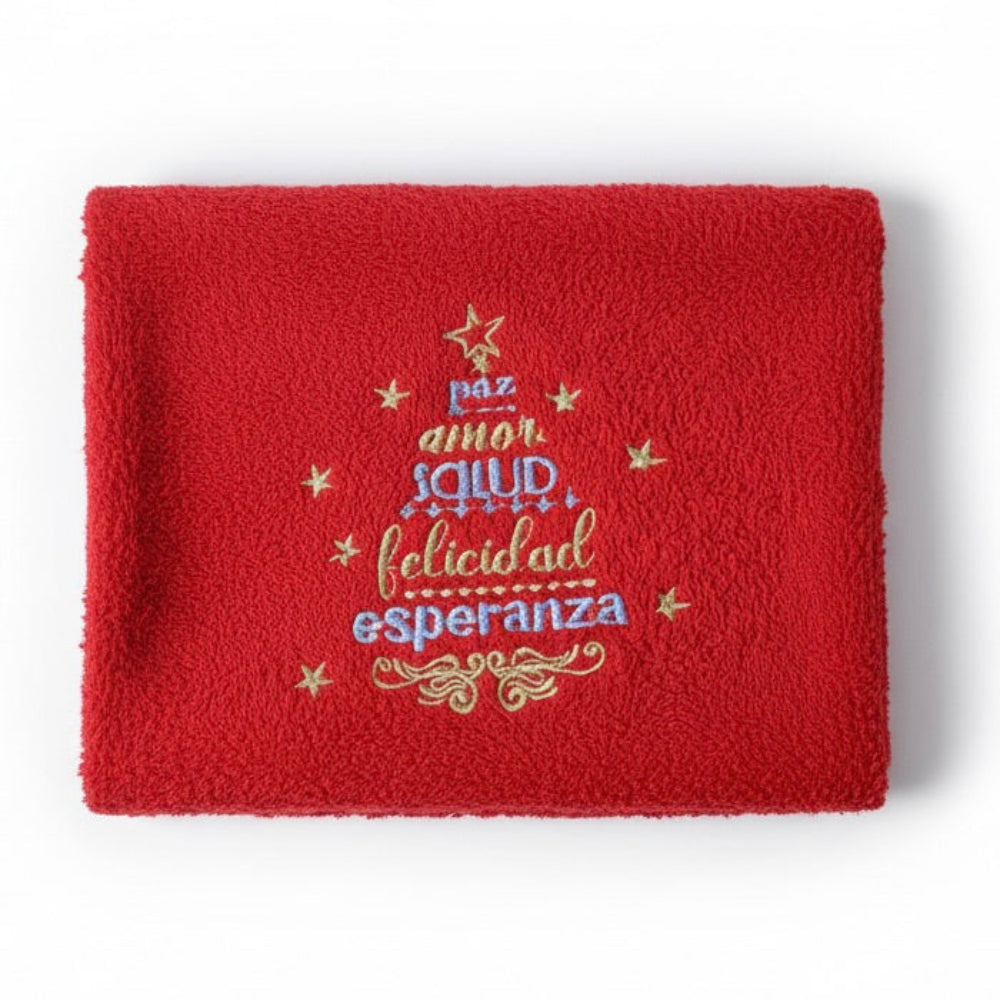 Toalla de Manos Navideña