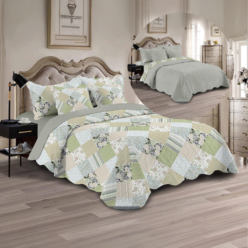 Sobrecama Majestic Imperial Doble Faz – Flores