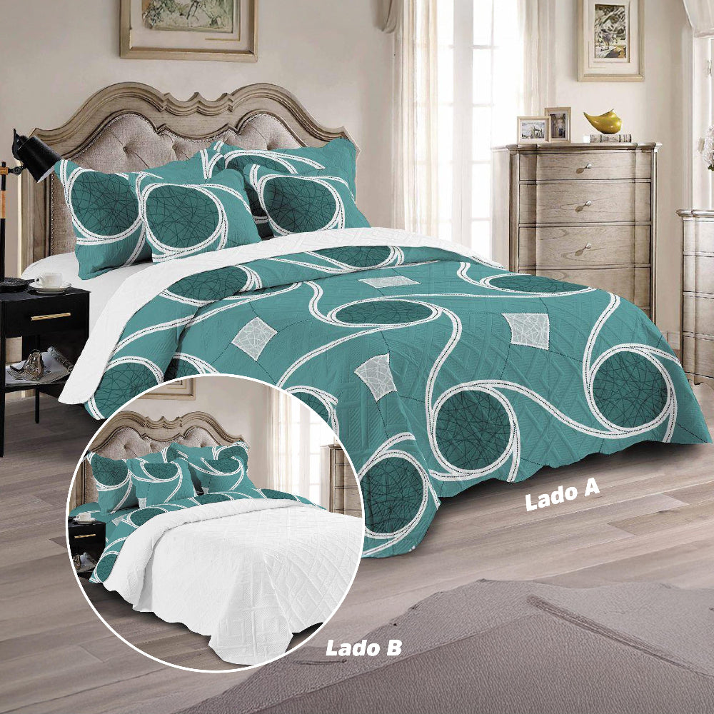 Sobrecama Majestic Imperial Doble Faz Nueva Colección