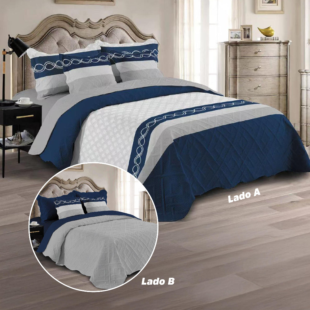 Sobrecama Majestic Imperial Doble Faz Nueva Colección