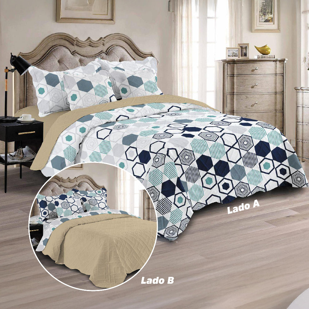 Sobrecama Majestic Imperial Doble Faz Nueva Colección