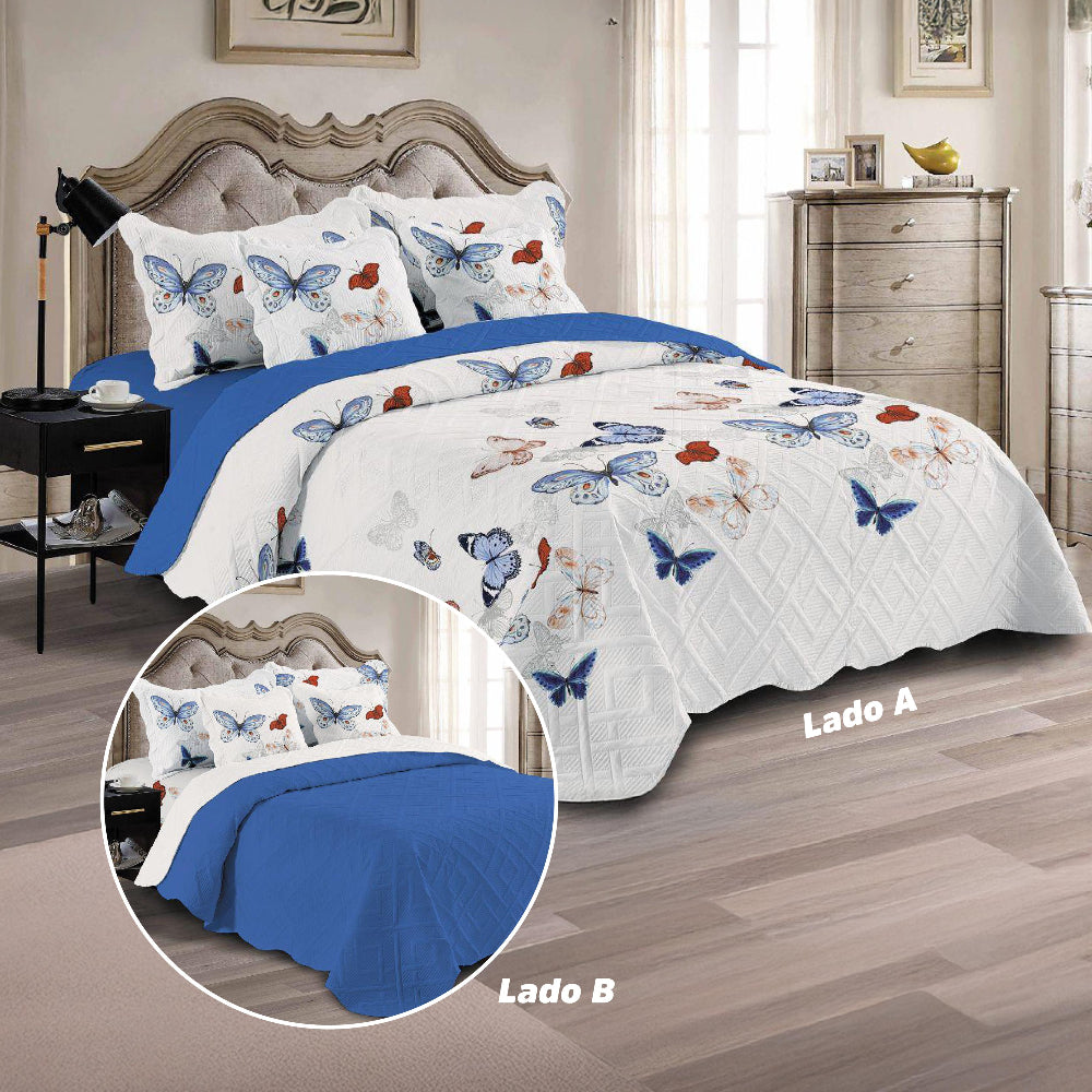 Sobrecama Majestic Imperial Doble Faz Nueva Colección