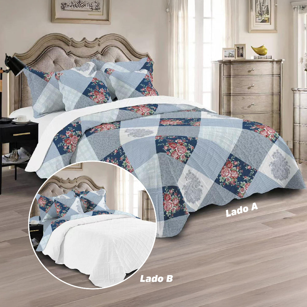 Sobrecama Majestic Imperial Doble Faz Nueva Colección