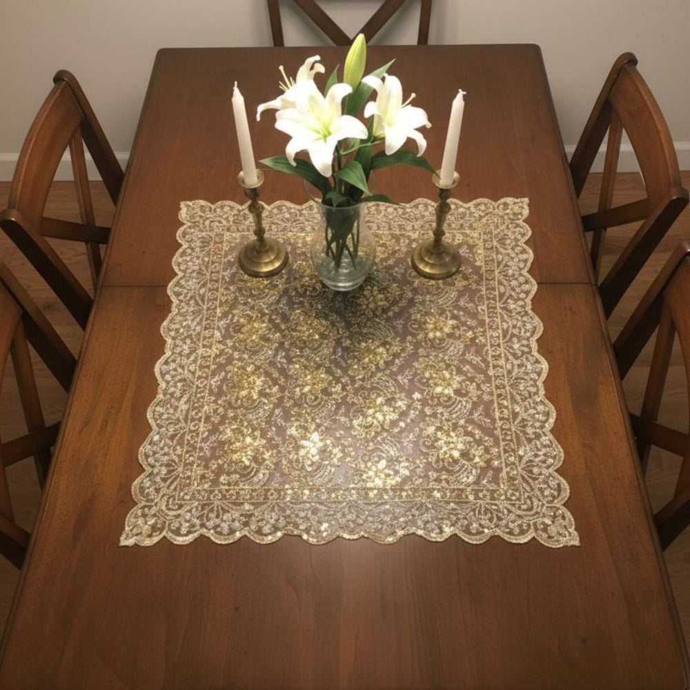 Carpeta de Mesa Guipur