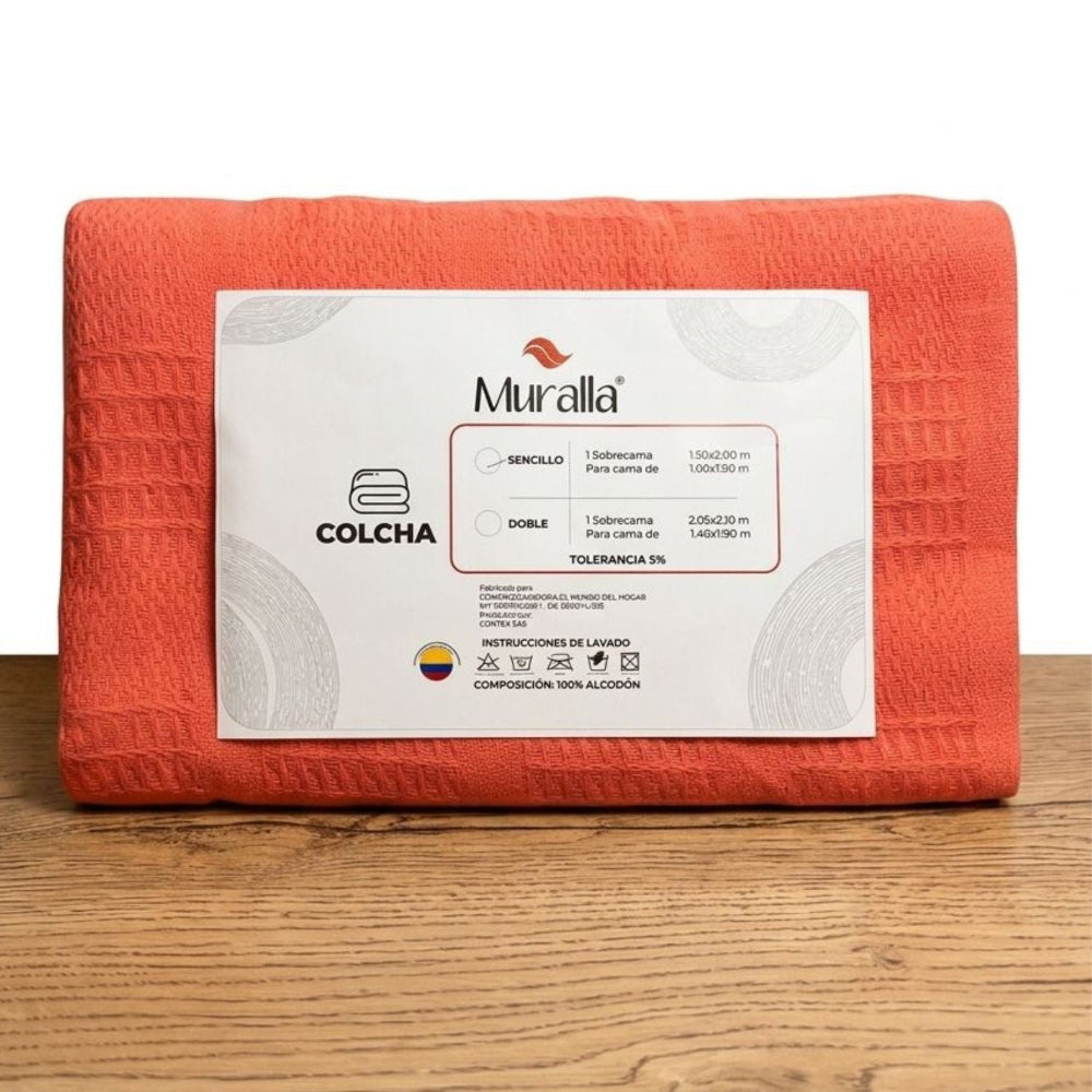 Colcha 100% Algodón