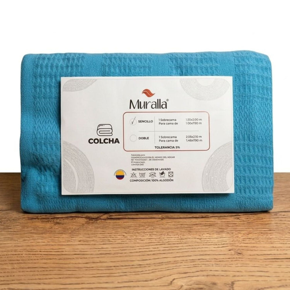 Colcha 100% Algodón