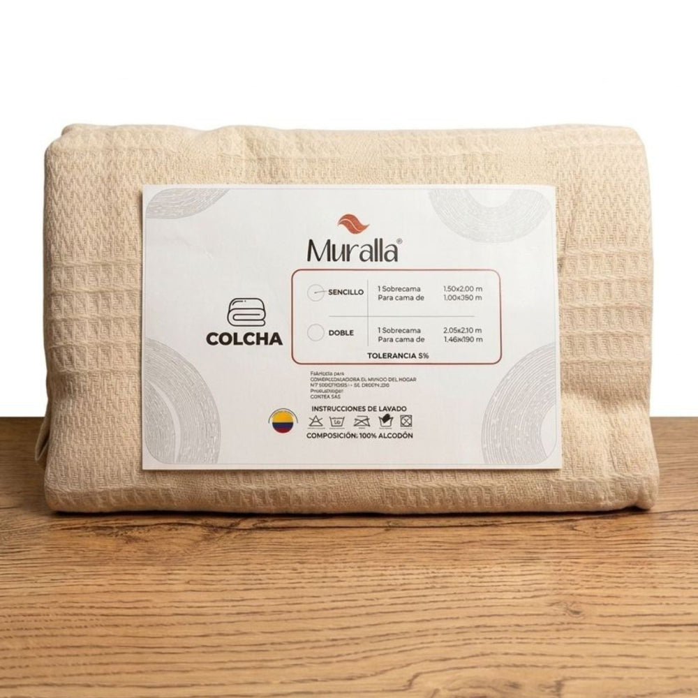 Colcha 100% Algodón