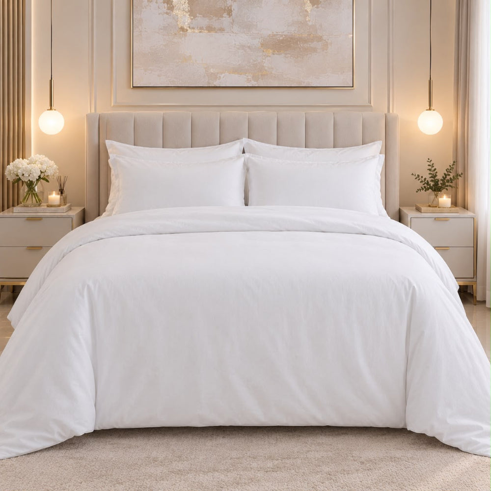 Combo Duvet Majestic Imperial + Plumón Cisne Blanco