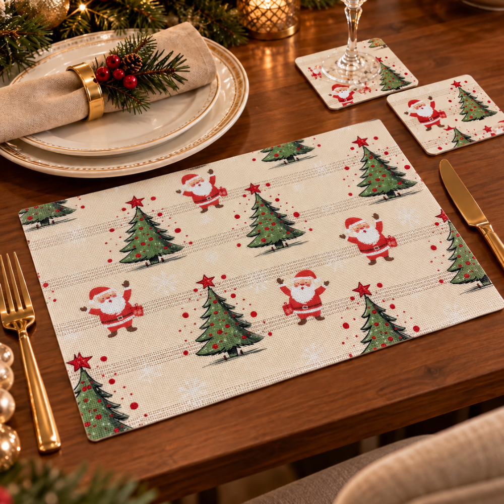 Individuales Navideños PVC