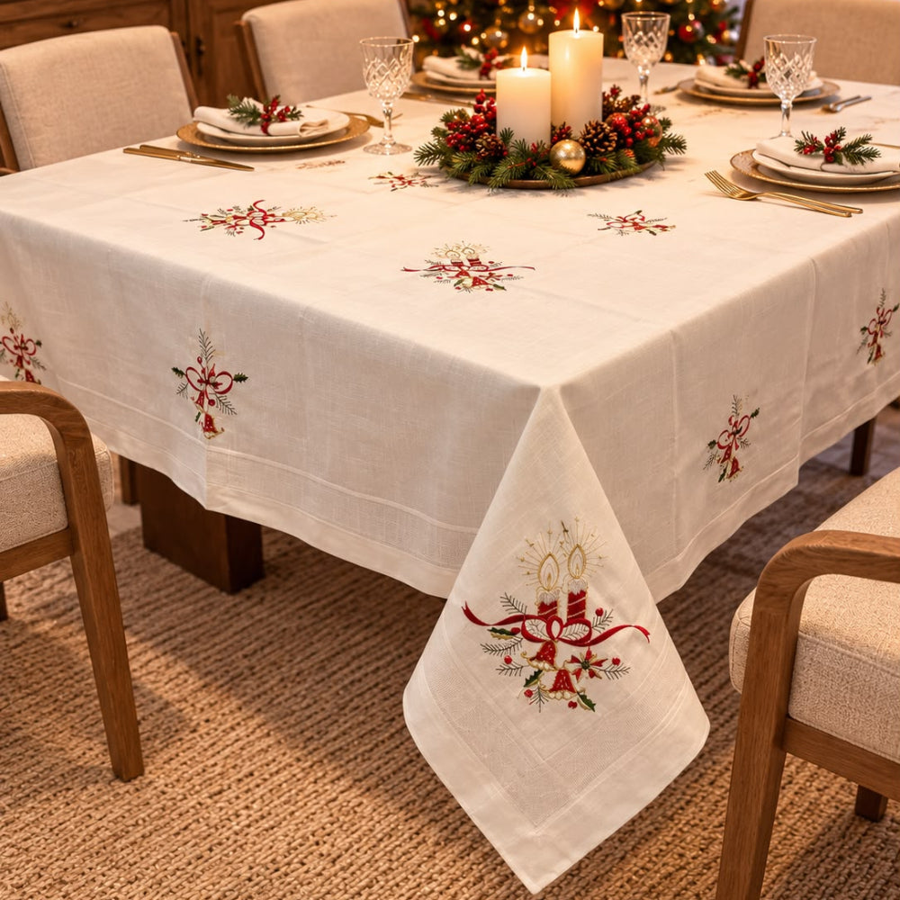 Mantel Navideño Rectangular