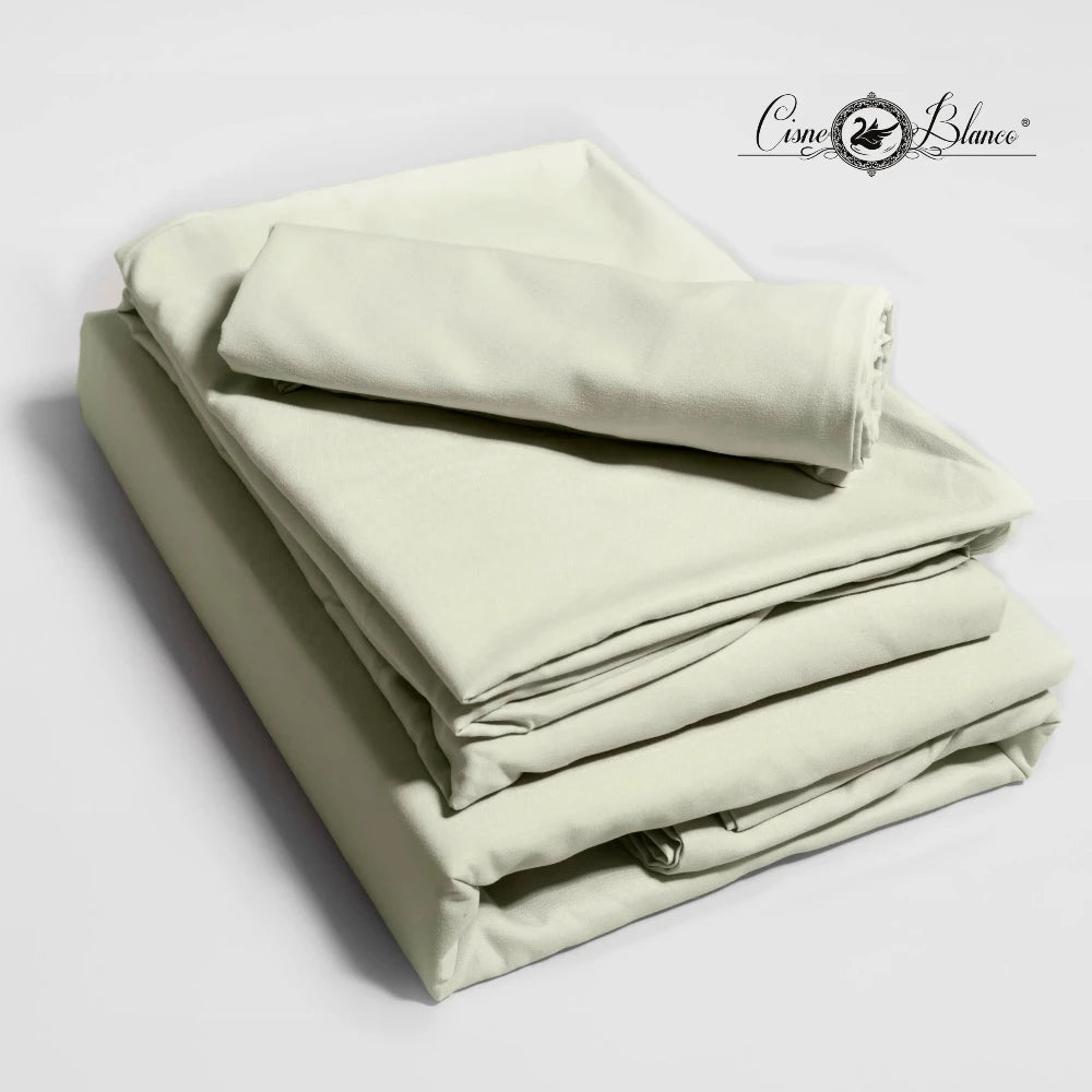 Sábana Cisne Blanco Unicolor
