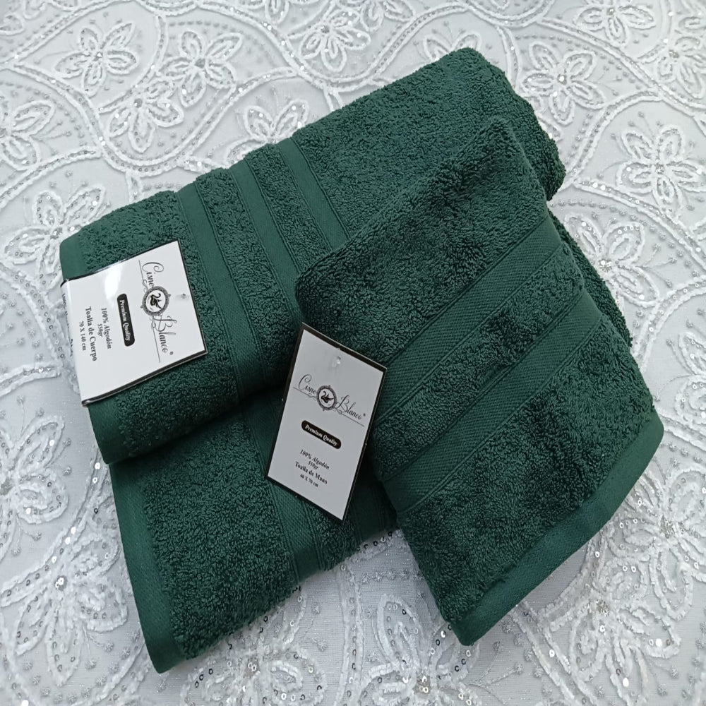 Toalla de Cuerpo y Mano 550 gramos 100% Algodón