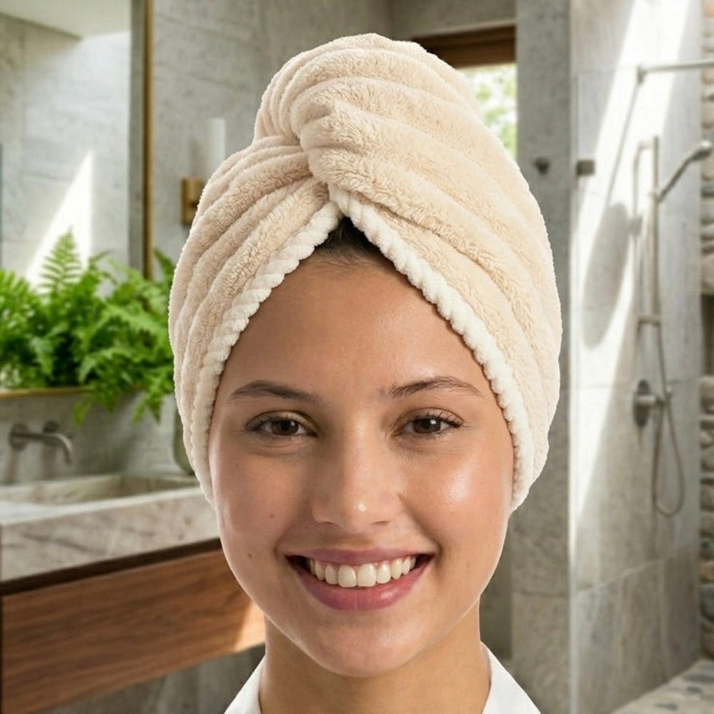 Toalla de Microfibra para Cabello