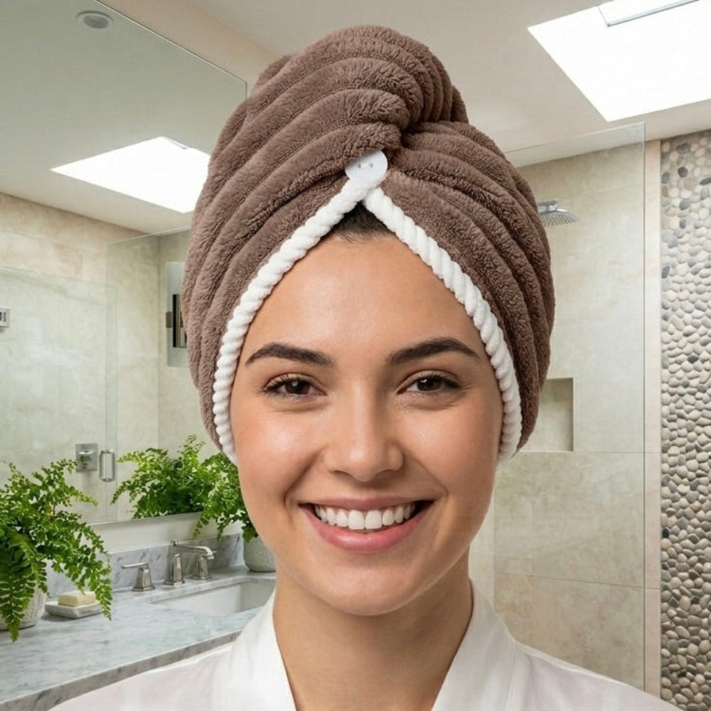 Toalla de Microfibra para Cabello