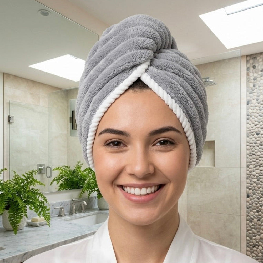 Toalla de Microfibra para Cabello