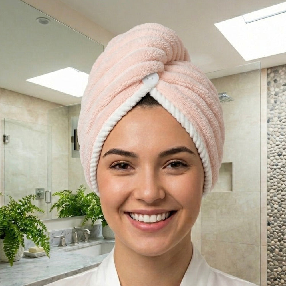 Toalla de Microfibra para Cabello